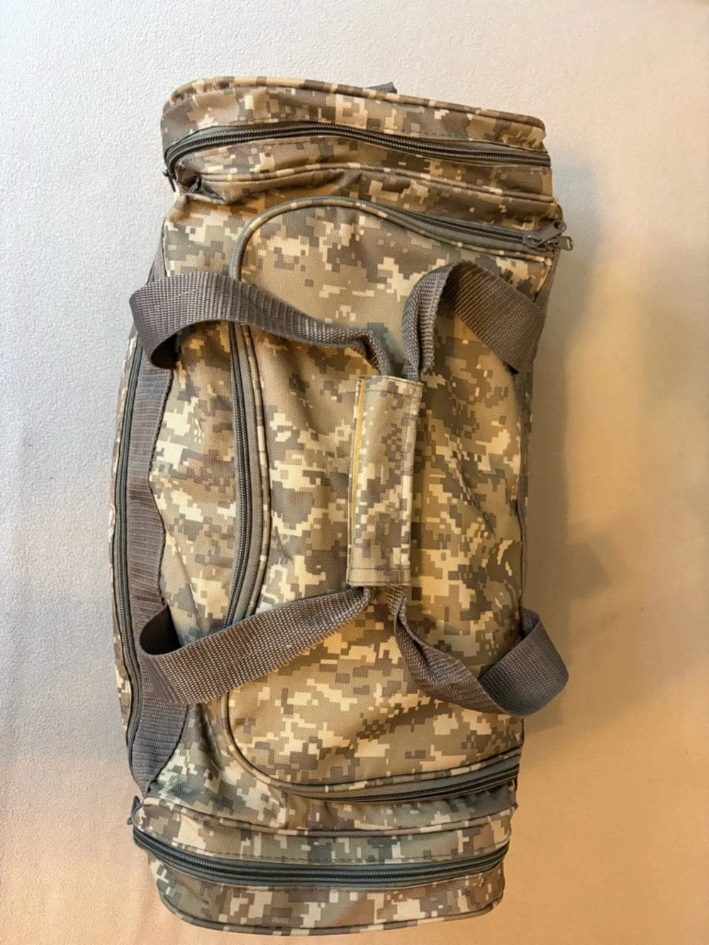 NRA Digital Camo Duffle Bag Tactical Gym Travel Hunting Multi Pocket